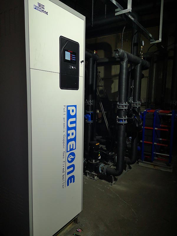 塘沽机场YH533388银河低氮铜管锅炉案例