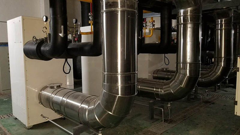 YH533388银河科技两吨纯铜燃气锅炉案例