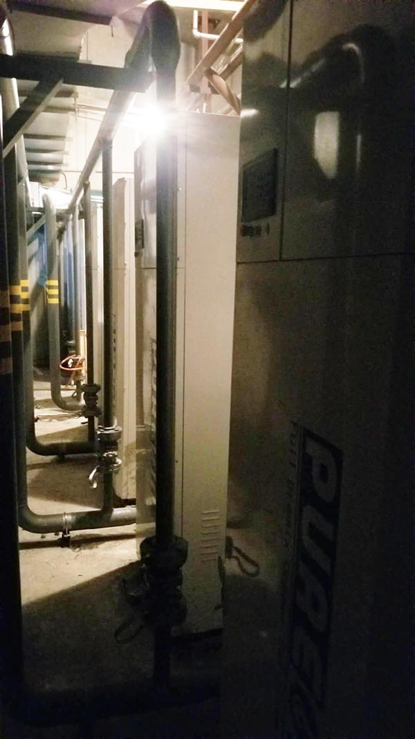 YH533388银河低氮锅炉小占地面积安装案例