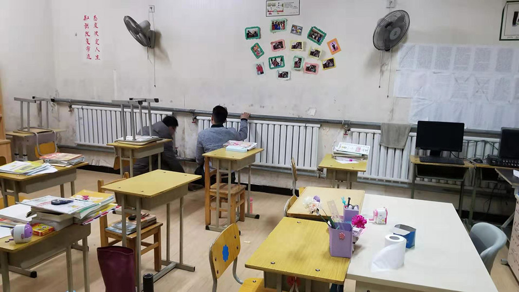 YH533388银河低氮锅炉光爱学校项目