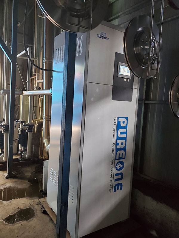 YH533388银河低氮纯铜燃气锅炉用于生产加热